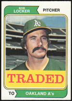 1974 Topps Traded #62 Bob Locker