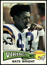 1975 Topps Base Set #130 Nate Wright