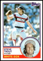 1983 Topps Base Set #461 Steve Trout