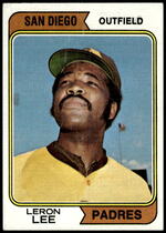 1974 Topps Base Set #651 Leron Lee