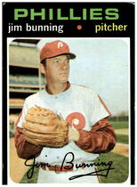 1971 Topps Base Set #574 Jim Bunning