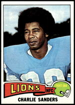 1975 Topps Base Set #445 Charlie Sanders