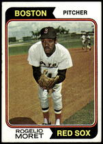 1974 Topps Base Set #590 Roger Moret