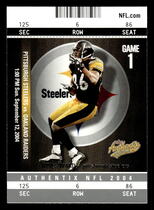 2004 Fleer Authentix #53 Hines Ward