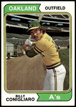 1974 Topps Base Set #545 Billy Conigliaro