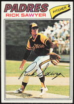 1977 Topps Base Set #268 Rick Sawyer