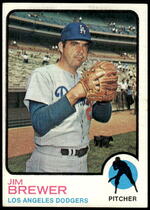 1973 Topps Base Set #126 Jim Brewer