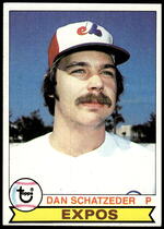 1979 Topps Base Set #124 Dan Schatzeder