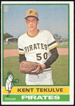 1976 Topps Base Set #112 Kent Tekulve