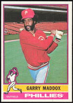 1976 Topps Base Set #38 Garry Maddox
