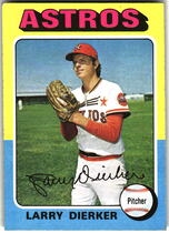 1975 Topps Base Set #49 Larry Dierker