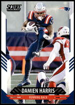 2021 Score Base Set #37 Damien Harris