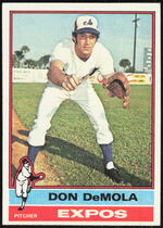 1976 Topps Base Set #571 Don DeMola