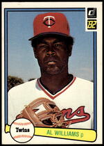 1982 Donruss Base Set #429 Al Williams