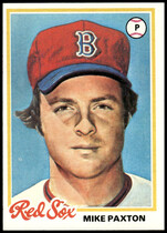 1978 Topps Base Set #216 Mike Paxton