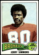 1975 Topps Base Set #432 Jerry Simmons