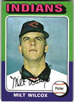 1975 Topps Base Set #14 Milt Wilcox