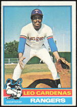 1976 Topps Base Set #587 Leo Cardenas