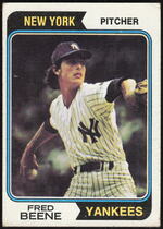 1974 Topps Base Set #274 Fred Beene