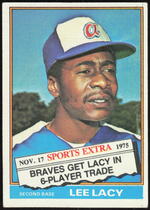 1976 Topps Traded #99T Lee Lacy