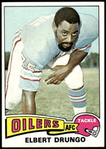 1975 Topps Base Set #474 Elbert Drungo