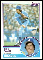 1983 Topps Base Set #104 Bob Walk