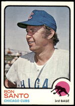 1973 Topps Base Set #115 Ron Santo