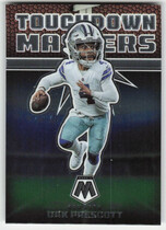 2022 Panini Mosaic Touchdown Masters #TD-7 Dak Prescott
