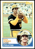 1983 Topps Base Set #778 Richie Hebner