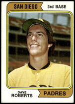 1974 Topps Base Set #309 Dave Roberts