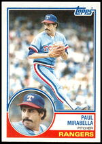 1983 Topps Base Set #12 Paul Mirabella