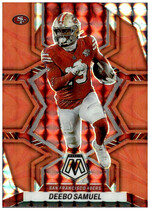 2022 Panini Mosaic Reactive Orange Mosaic #177 Deebo Samuel