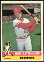1976 Topps Base Set #283 Merv Rettenmund