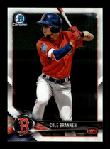 2018 Bowman Chrome Prospects #BCP154 Cole Brannen