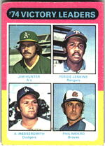 1975 Topps Base Set #310 Victory Leaders