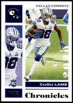 2020 Panini Chronicles #25 Ceedee Lamb
