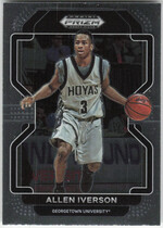 2022 Panini Prizm Draft Picks #1 Allen Iverson