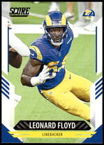 2021 Score Base Set #257 Leonard Floyd