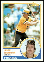 1983 Topps Base Set #730 Jason Thompson
