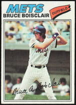 1977 Topps Base Set #399 Bruce Boisclair