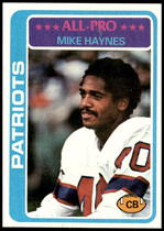 1978 Topps Base Set #380 Mike Haynes