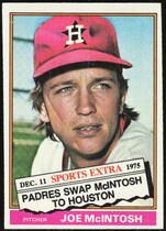 1976 Topps Traded #497T Joe Mcintosh