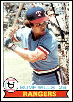 1979 Topps Base Set #369 Bump Wills