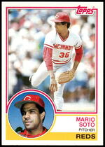 1983 Topps Base Set #215 Mario Soto