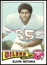 1975 Topps Base Set #385 Elvin Bethea