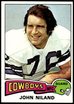 1975 Topps Base Set #375 John Niland