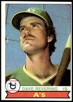 1979 Topps Base Set #224 Dave Revering