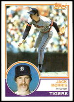 1983 Topps Base Set #65 Jack Morris