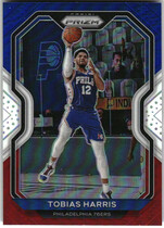 2020 Panini Prizm Red White & Blue Prizm #202 Tobias Harris