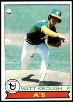 1979 Topps Base Set #554 Matt Keough